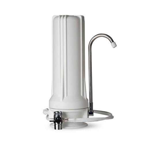 Single Stage White Unit w/Flow Meter