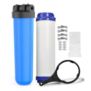 20" Cartridge w/ Carbon Filter 3/4" HI FLOW